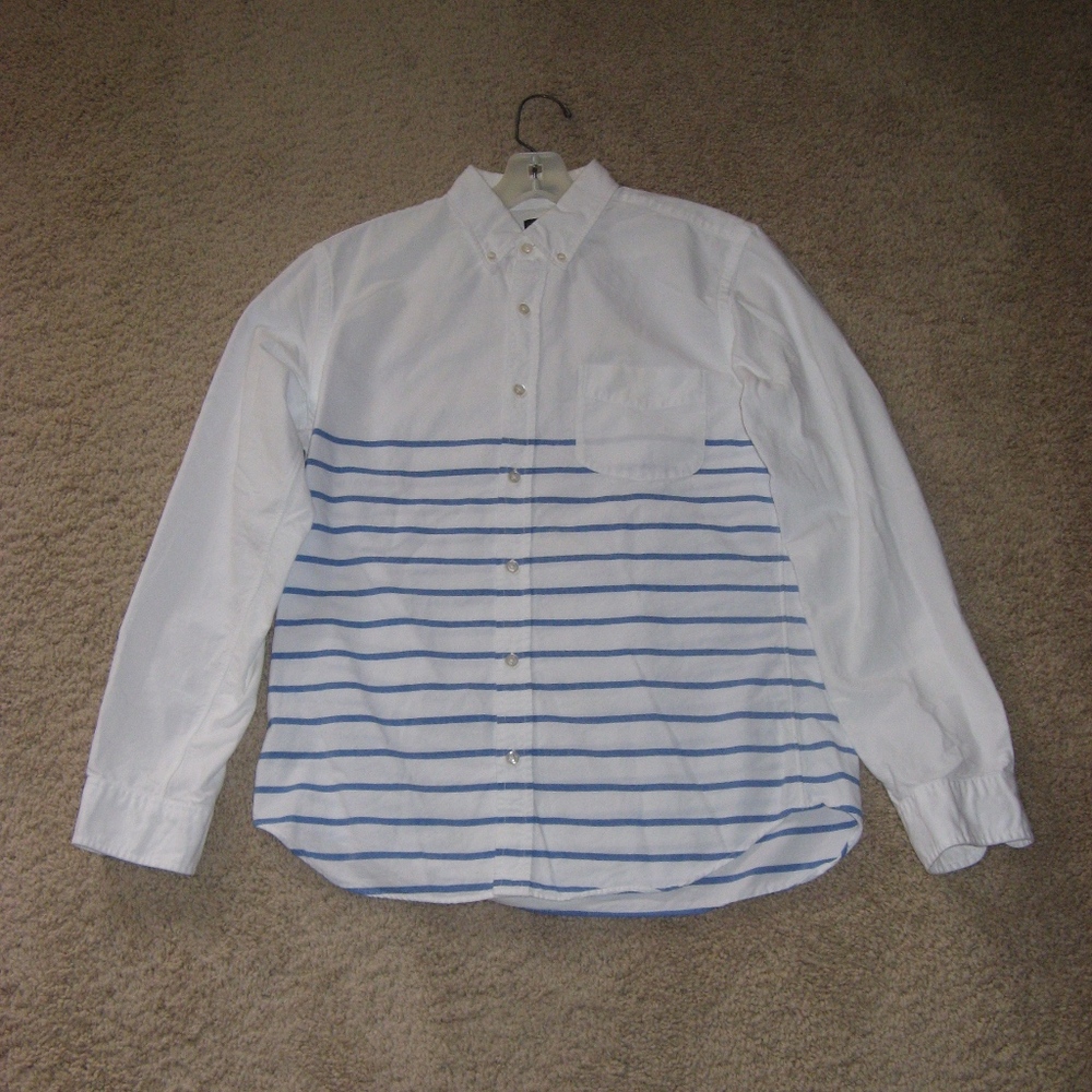 Mens J Crew medium long sleeve shirt